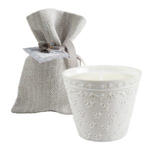 BOUGIE PARFUMEE PALAZZO BELLO SENTEUR FLEUR DE COTON 8.8 X 7.5 CM