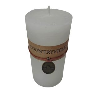 BOUGIE PILIER 14 X 7.3 X 7.3 cm BLANCHE