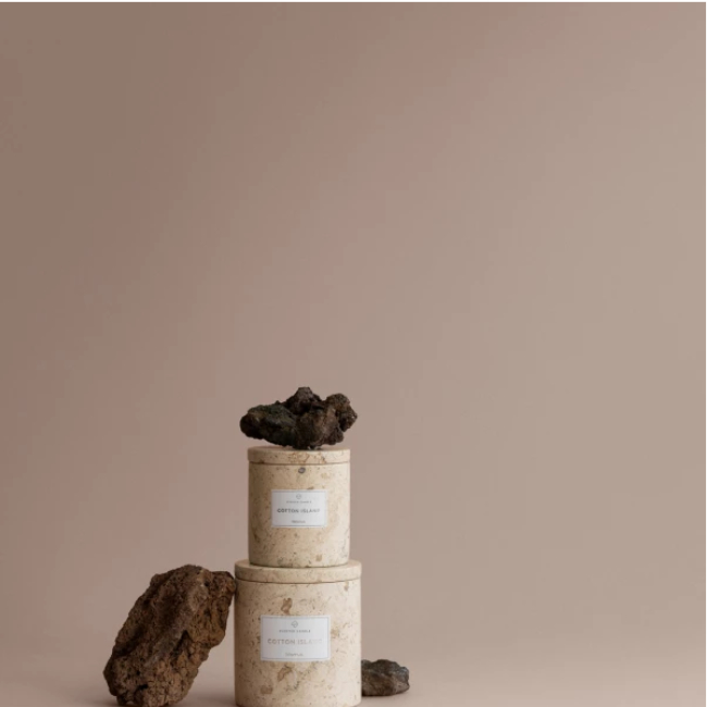 Bougie parfumée en marbre – Image 3