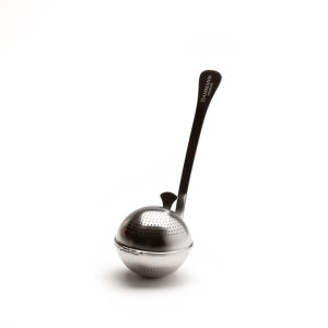 Cuillère à thé boule inox avec manche