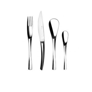 Ménagère XY Miroir 24 couverts en acier